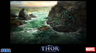 Illustration for article titled Who Wants Some Thor Video Game Concept Art?